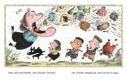 There Was An Old Lady Who Swallowed A Birthday Cake! - Persnickety Shop