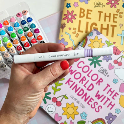 Dual Tip Art Markers Set by Callie Danielle