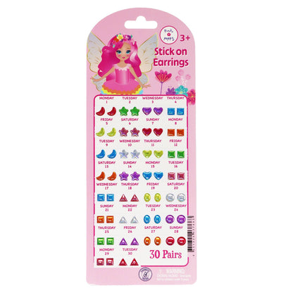 30 Pairs Fairy Magic Stick On Earrings | Pack of 12