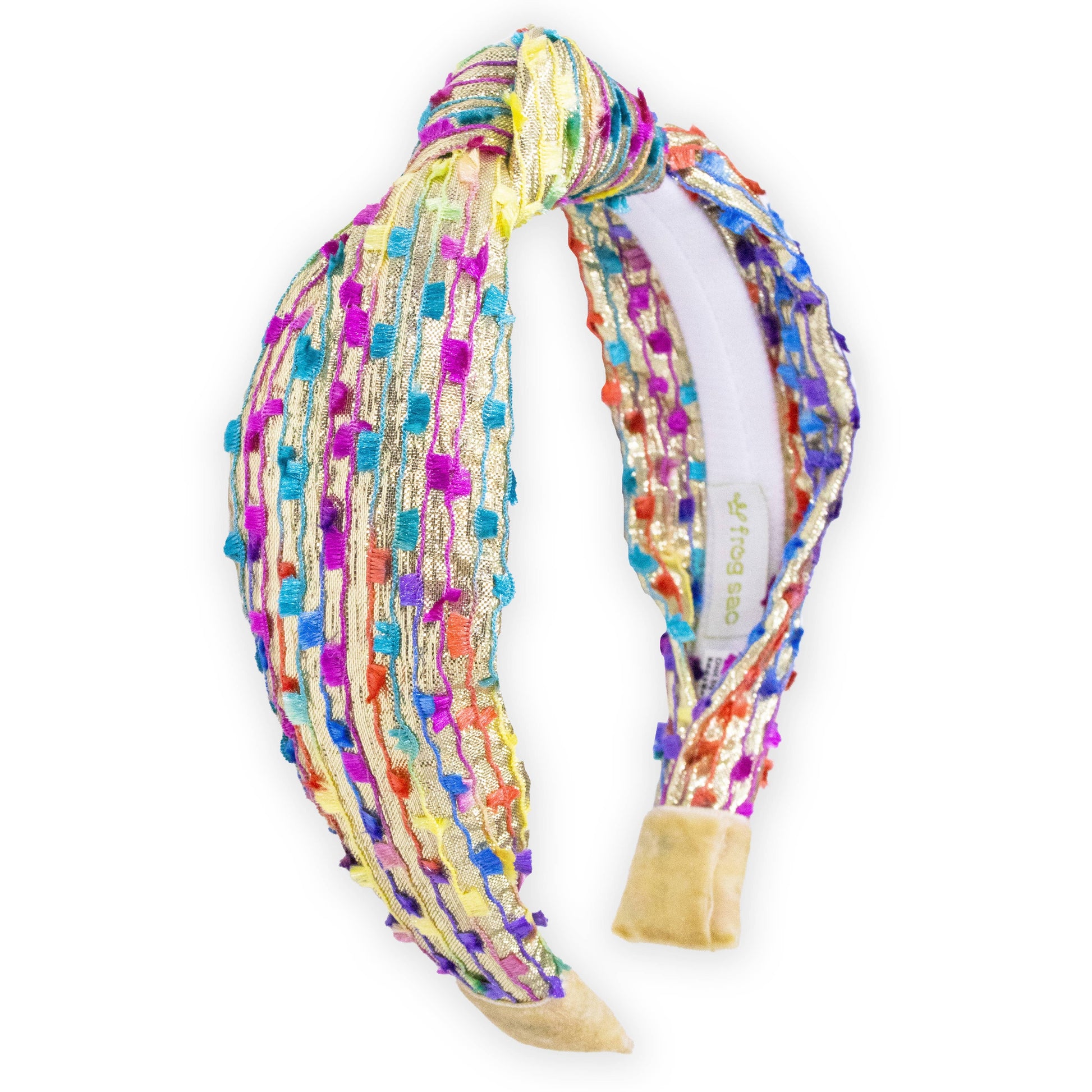Kids Knot Headband - Confetti Hair Accessories for Girls: Gold - Persnickety Shop