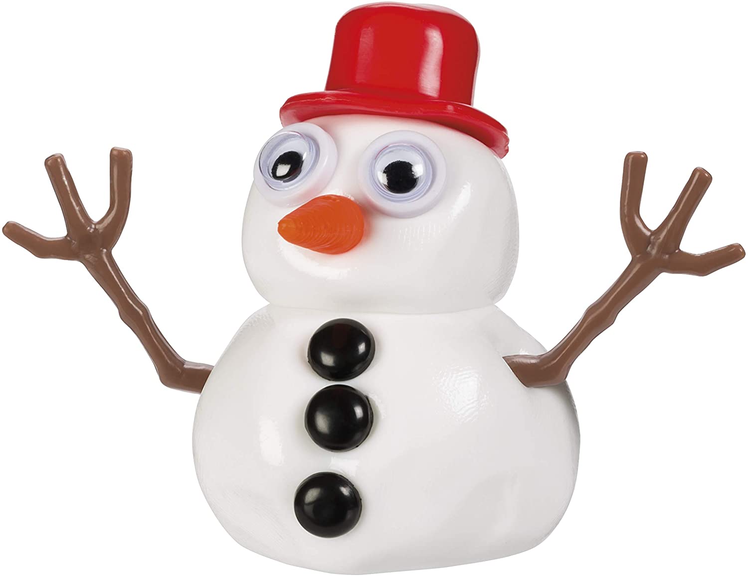 Melting Snowman Putty/Slime Kit, Reusable, Christmas, Winter - Persnickety Shop