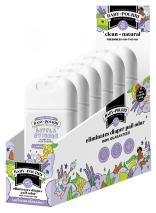 Baby~Pourri Little Stinker Diaper Pail Pocket Spray, Trayed - Persnickety Shop