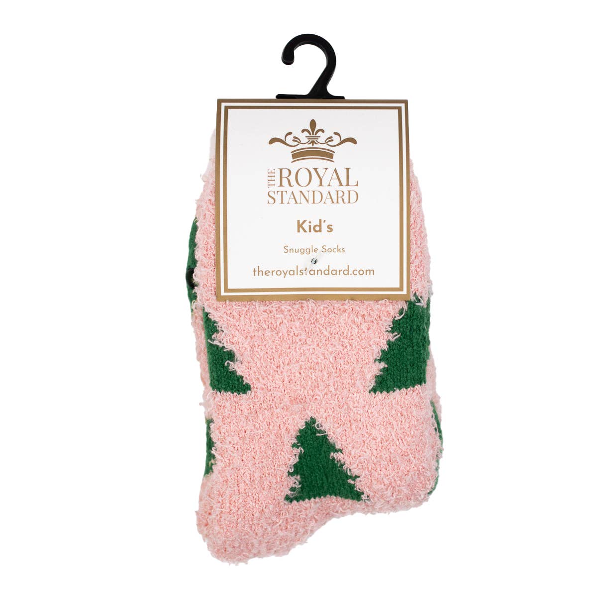 Kid's Christmas Tree Snuggle Socks  L/XL (2-5) - Persnickety Shop