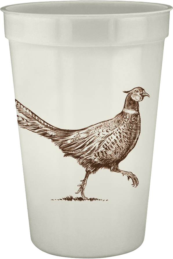 Pheasant Strut 16oz Pearlized Cups - Persnickety Shop