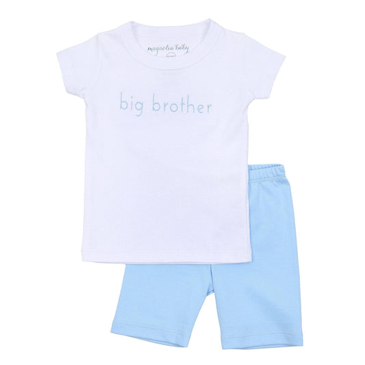 Big Brother Embroidered Short Pajamas: 3T - Persnickety Shop