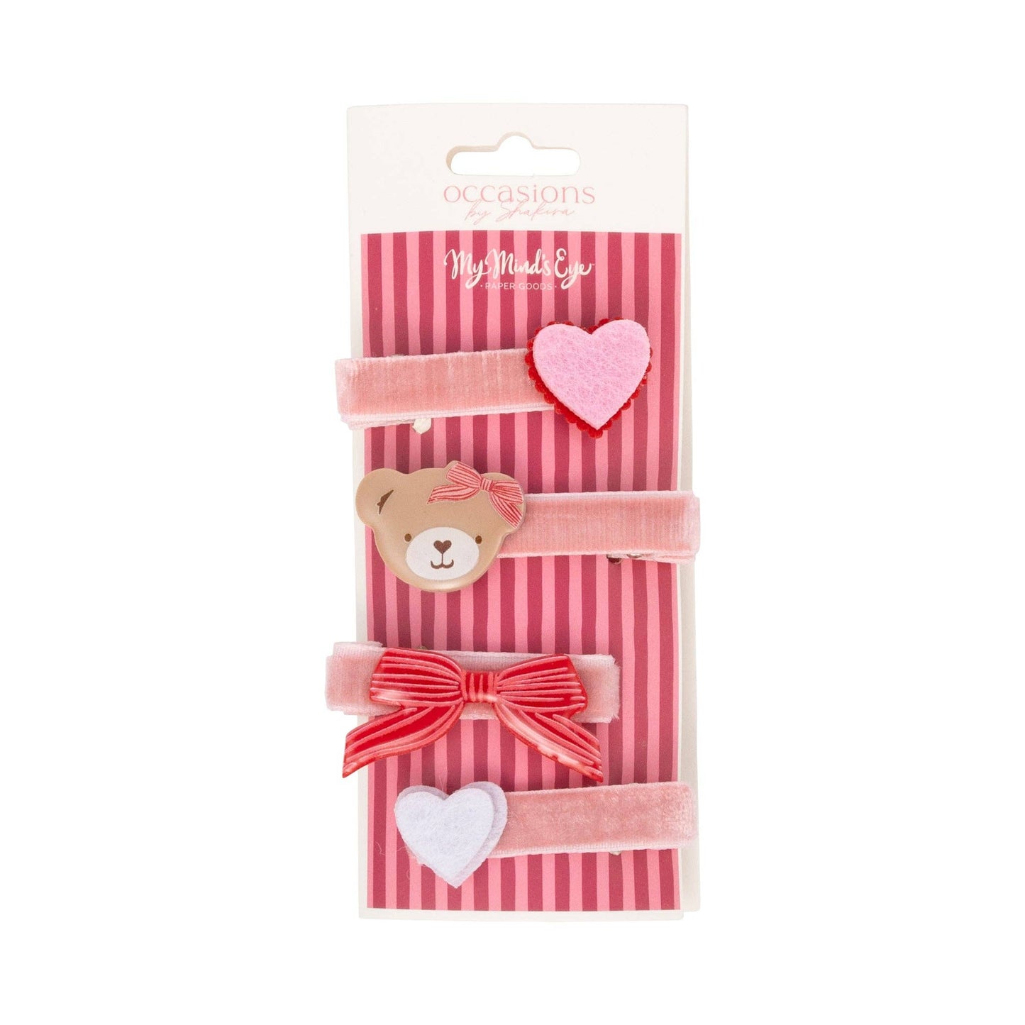 BER1206 - Occasions Beary Loved Hair Clips - Persnickety Shop