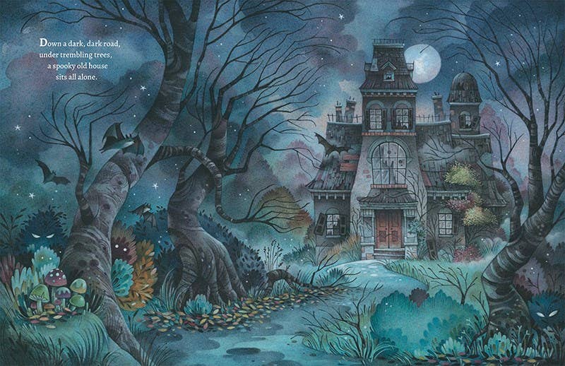 Three Little Witches and the Spooky Old House: Hardcover