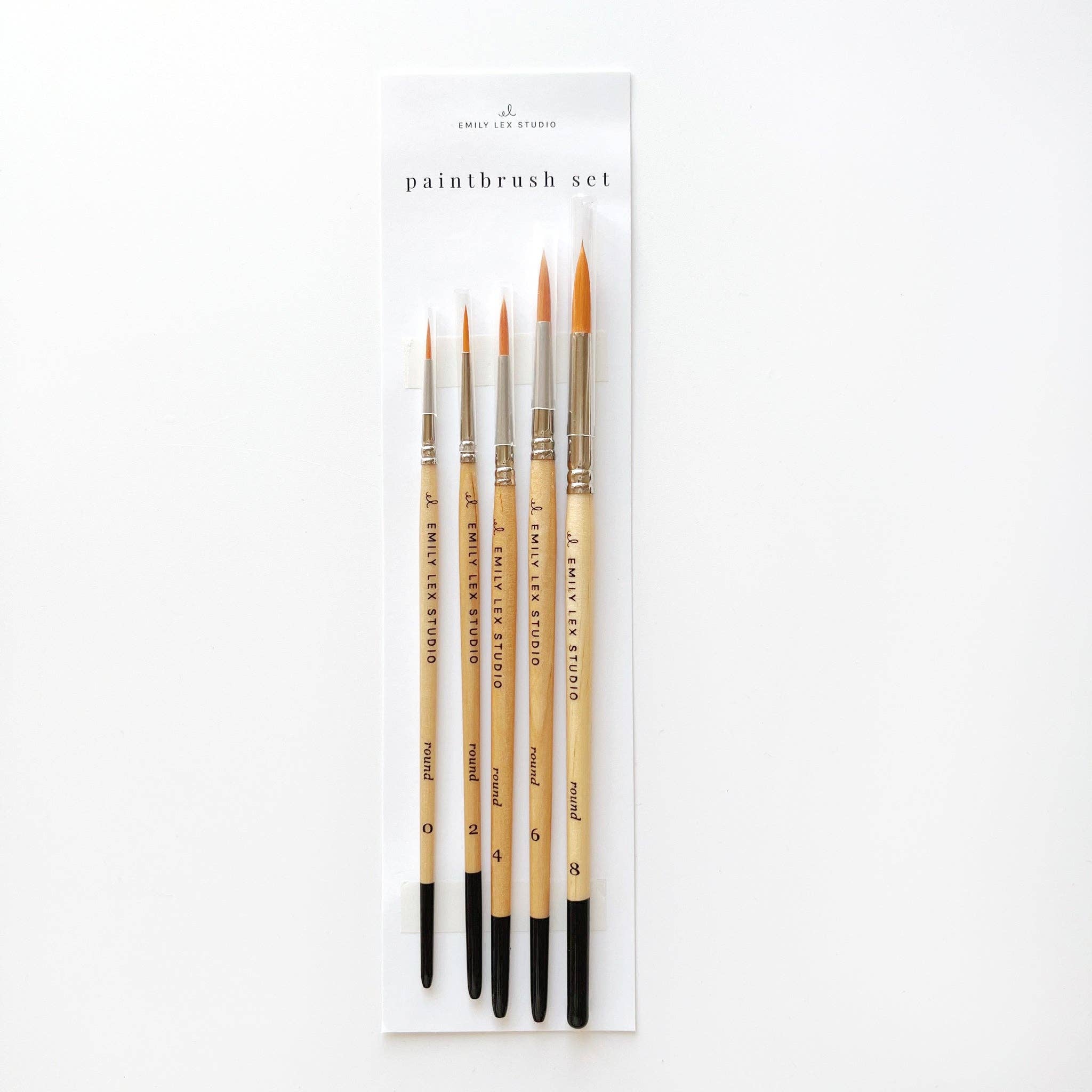 Watercolor paintbrush set - Persnickety Shop