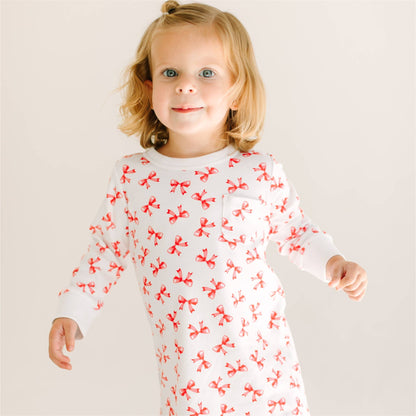 Scarlett Bows Nightdress: 4T - Persnickety Shop