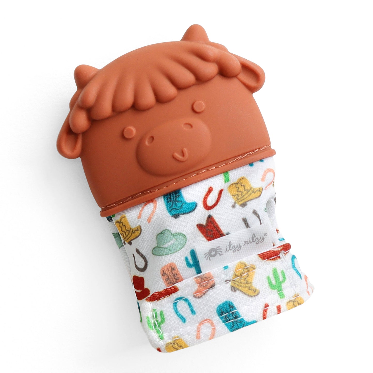 *NEW OPTION* Itzy Mitt™ Silicone Teething Mitts: Bunny - Persnickety Shop