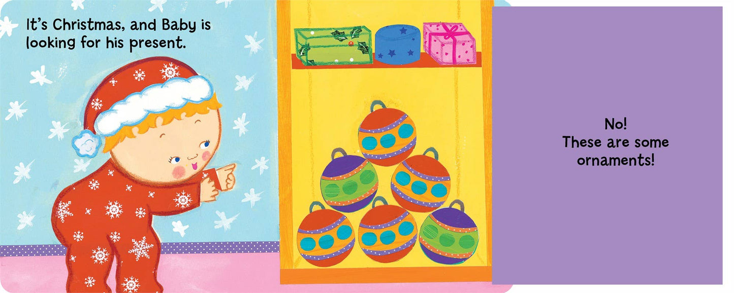 Where Is Baby's Christmas Present? by Karen Katz: Board Books; 14 pages / English - Persnickety Shop