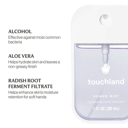 Beach Coco Power Mist Hydrating Hand Sanitizer - Persnickety Shop