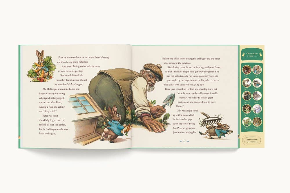 The Classic Tale of Peter Rabbit : A Press and Play Storyboo - Persnickety Shop