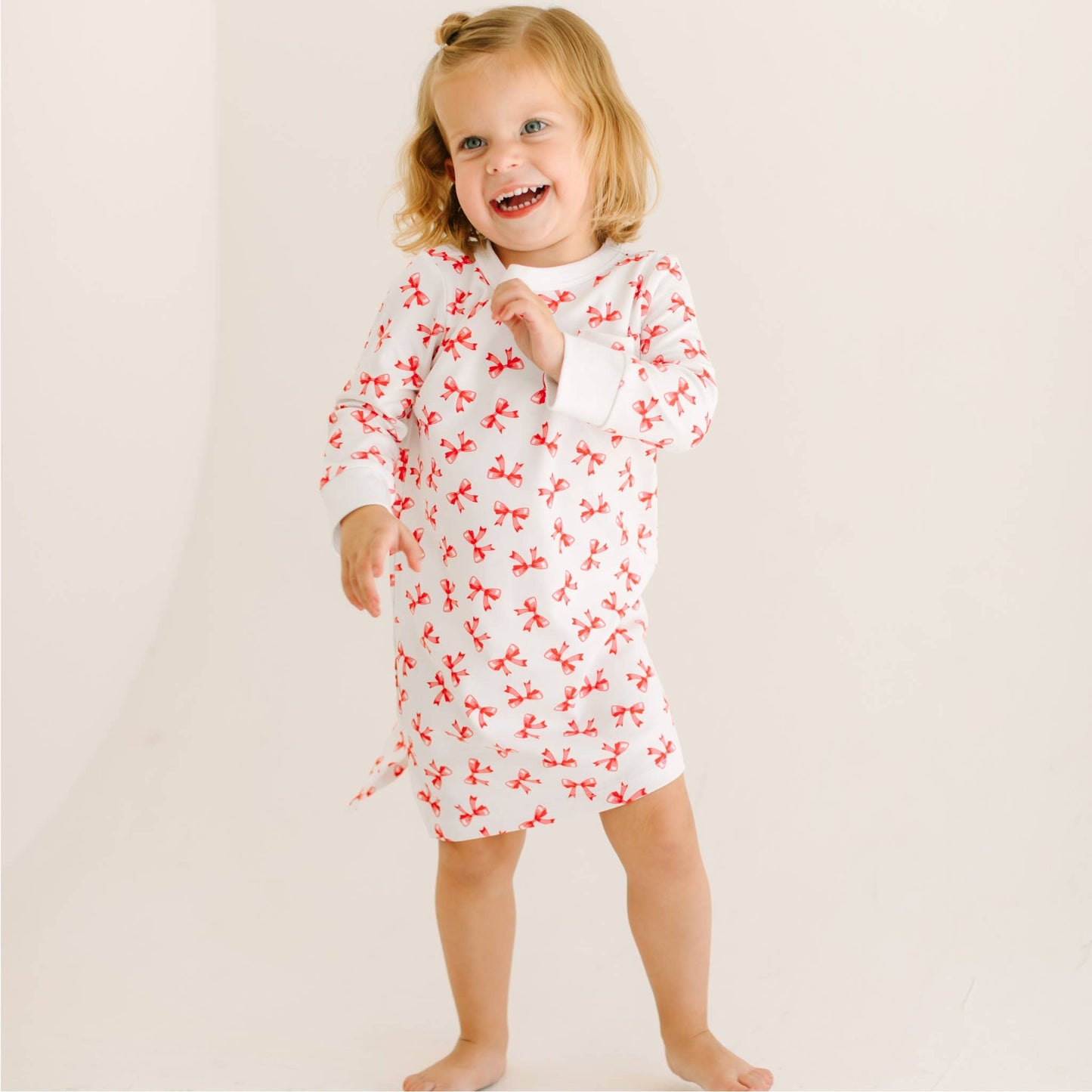 Scarlett Bows Nightdress: 4T - Persnickety Shop