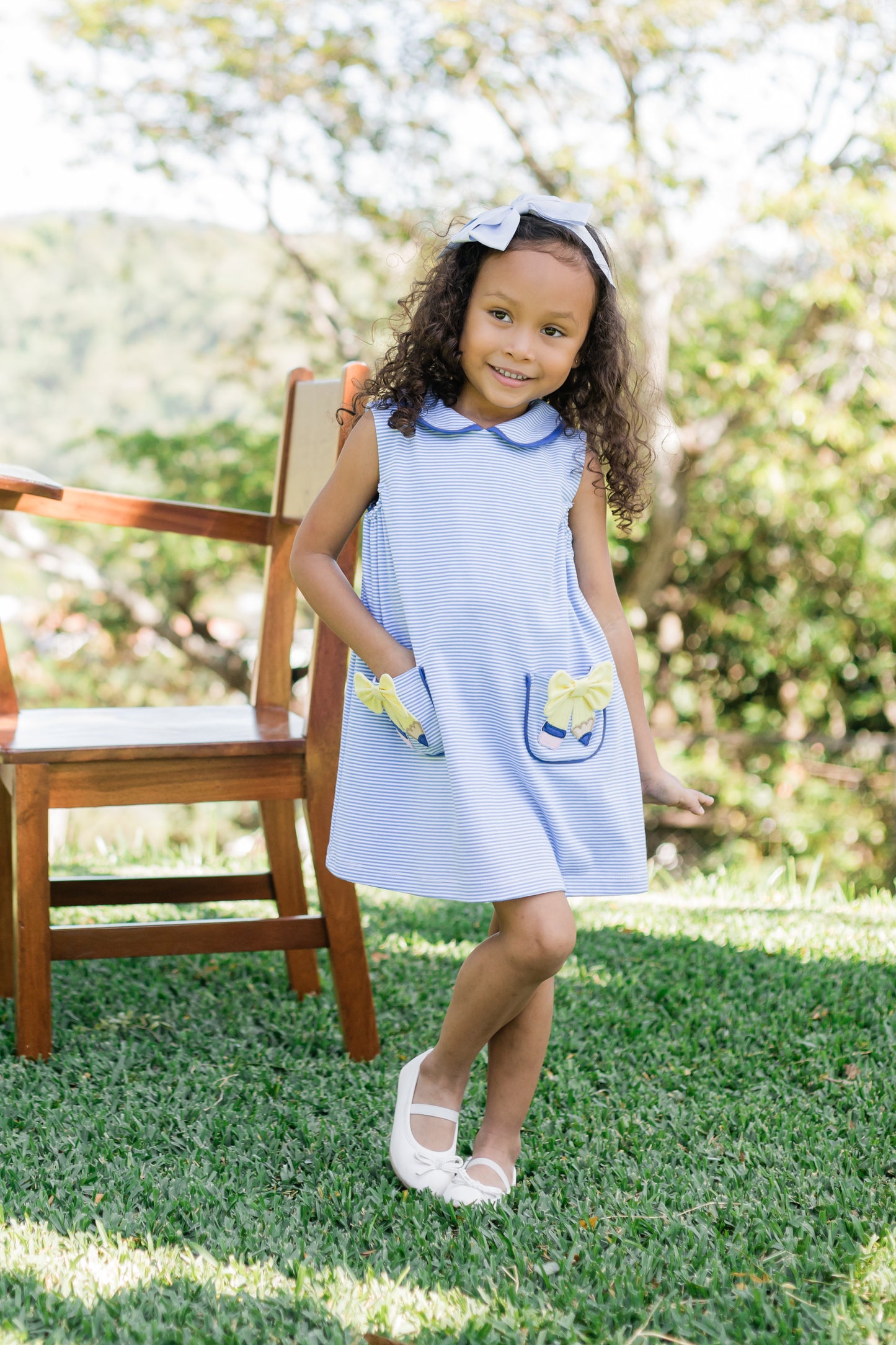 Pencil Sarah Jumper – Periwinkle Bitty Knit by Zuccini