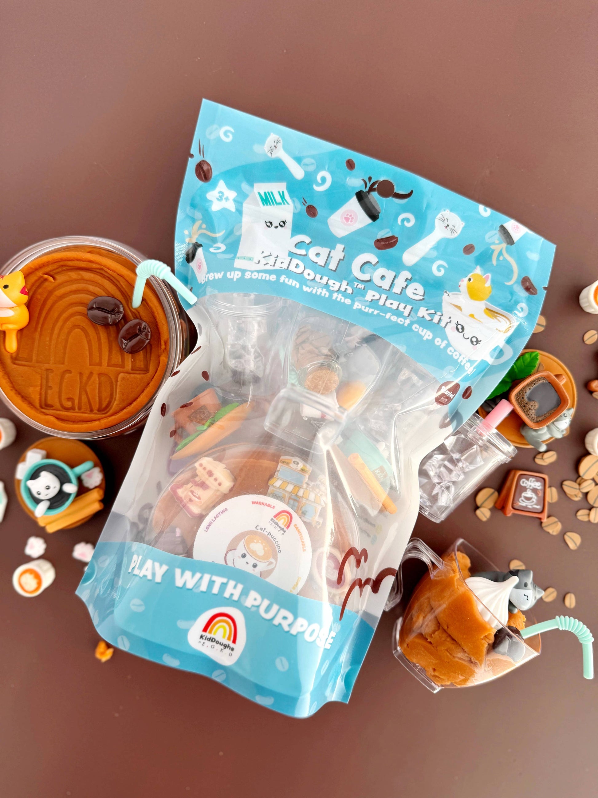 Cat Cafe KidDough Play Kit - Persnickety Shop