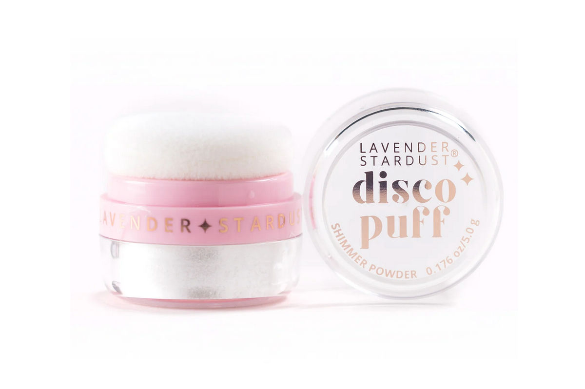 Disco Puff Shimmer Powder - ANGEL