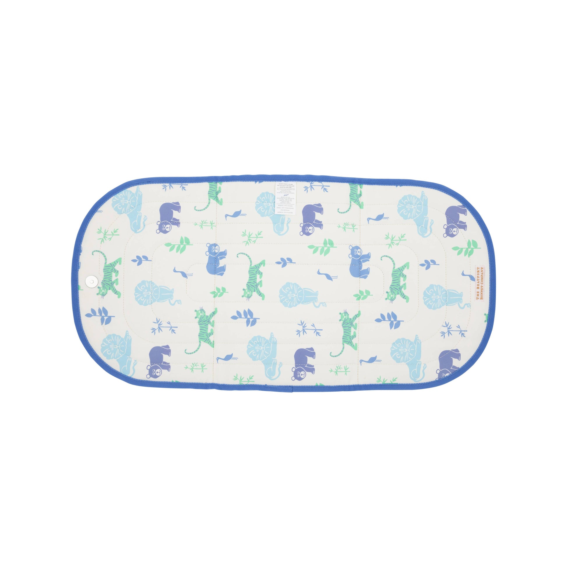 The Beaufort Bonnet Company  Lions, Tigers, and Bears Pret Changing Mat - Persnickety Shop