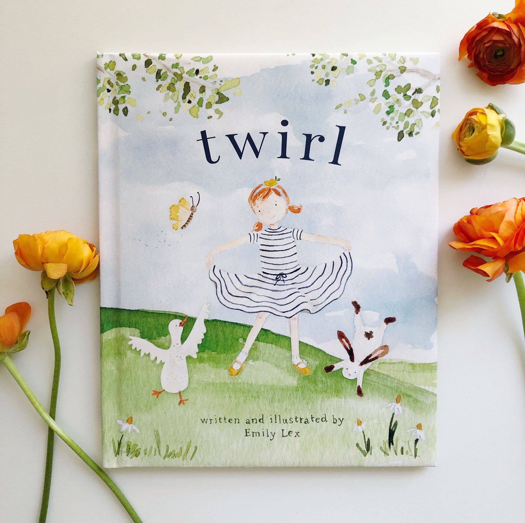 Twirl book by Emily Lex (signed copy)