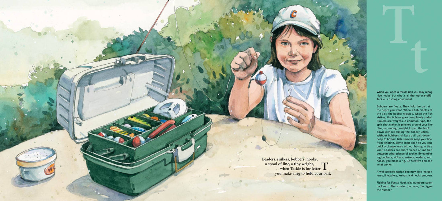 H is for Hook: A Fishing Alphabet Picture Book - Persnickety Shop