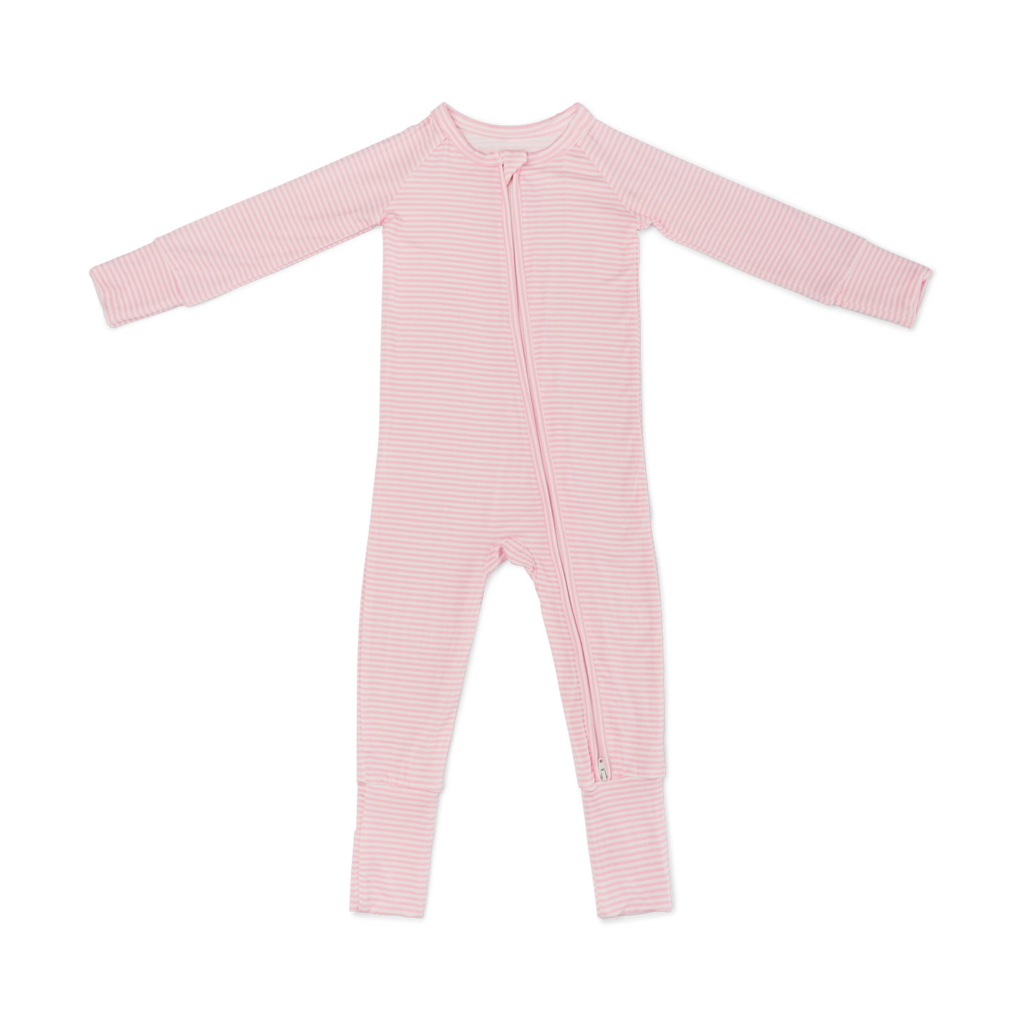Peony Stripe Bamboo Sleeper: 6-12M - Persnickety Shop