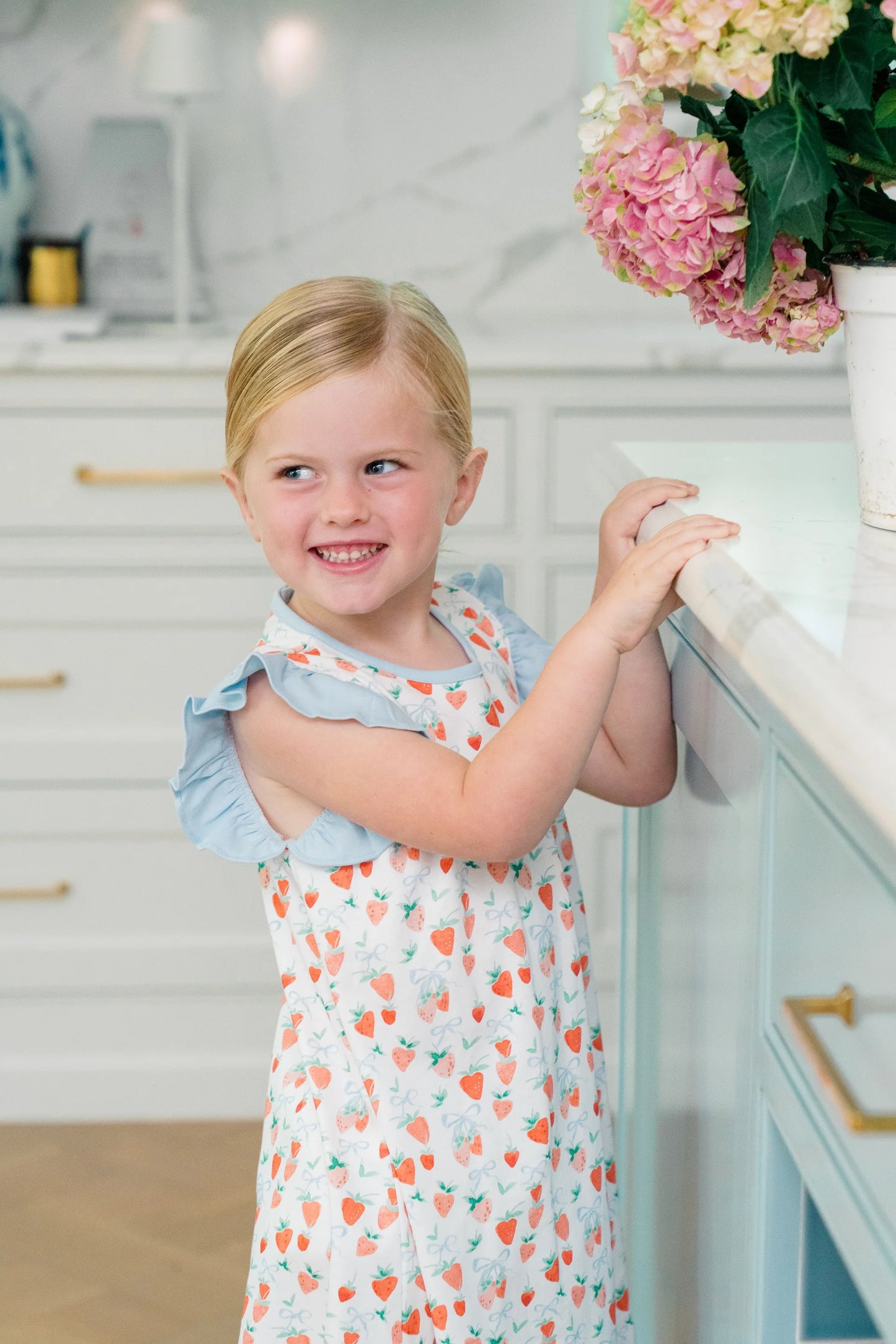 The Proper Peony Shortcake Sleeveless Dress