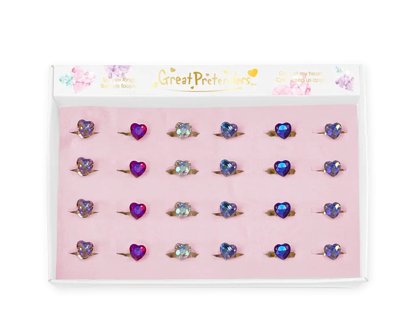 Great Pretenders Gem Of My Heart Spinner Rings
