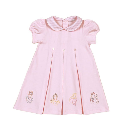 Baby Loren Pink Royal and Charm Pima Dress