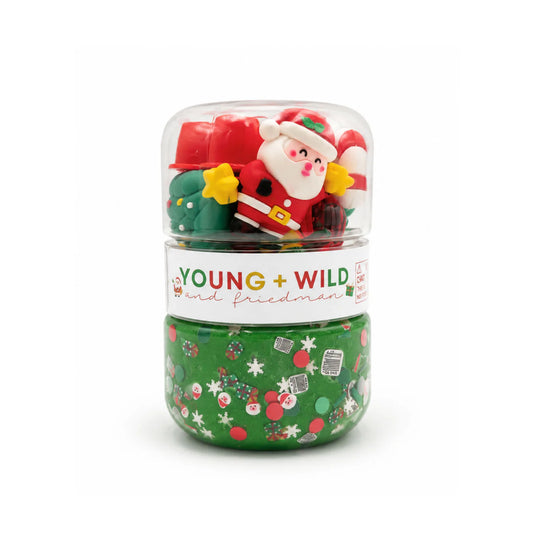 *PRE ORDER* Christmas Grab & Go Dough Jar - YOUNG WILD & FRIEDMAN