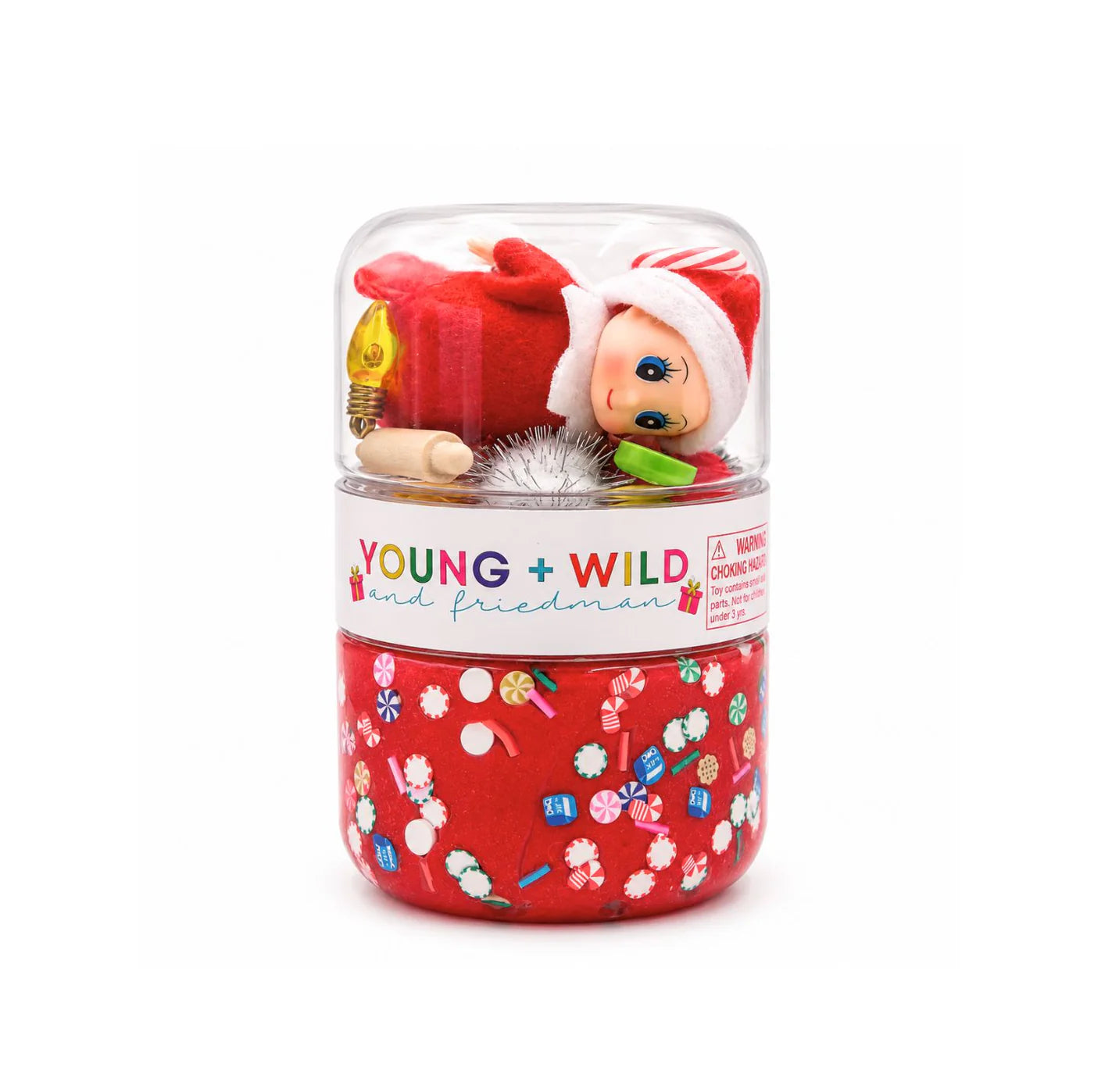 *PRE ORDER* Elf Grab & Go Dough Jar - YOUNG WILD & FRIEDMAN