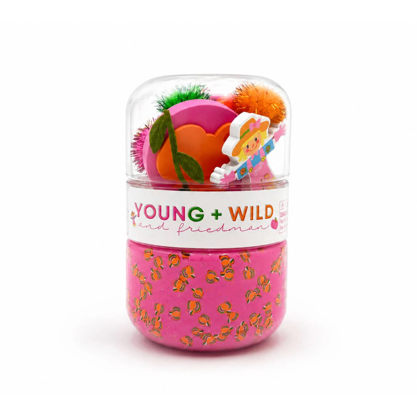 *PRE ORDER* Grab & Go Dough Jar - Pastel Pumpkins- WS - Young Wild & Friedman