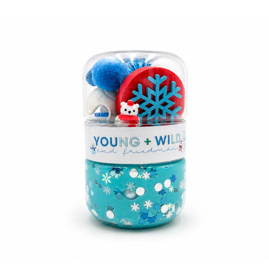 *PRE ORDER* Polar Bear Grab & Go Dough Jar - YOUNG WILD & FRIEDMAN