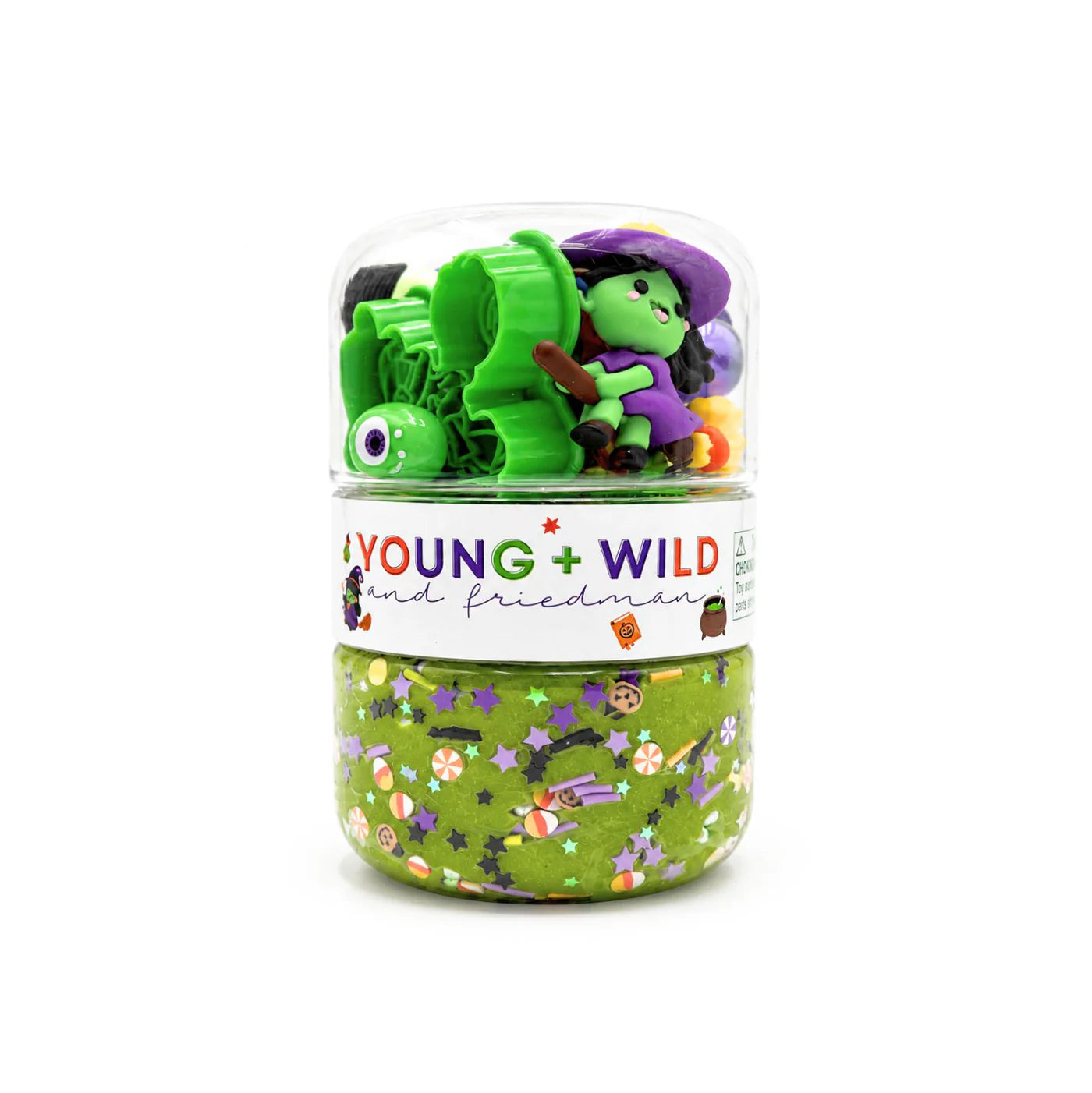 *PRE ORDER* Grab & Go Dough Jar - Witch - WS - Young Wild & Friedman
