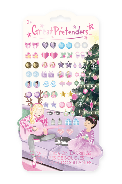 Great Pretenders Holiday Sticker Earrings