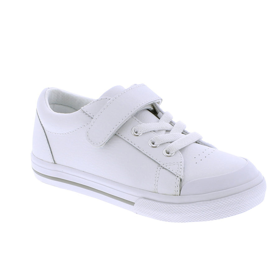 Footmates Jordan Reese Sneaker- White Leather - Persnickety Shop