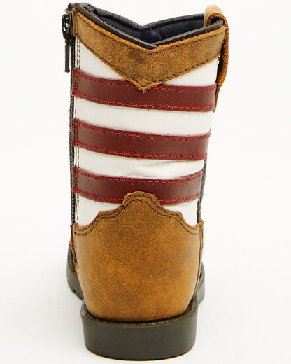 Smoky Mountain Boots- TODDLER STARS AND STRIPES WESTERN BOOTS - SQUARE TOE - Persnickety Shop