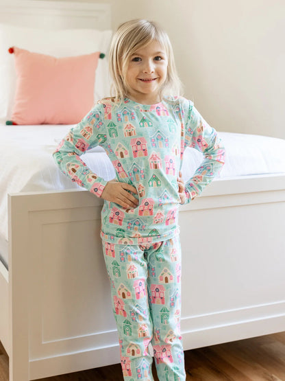 Mary Square Kid's Christmas Pajamas- Home Sweet Home - Persnickety Shop