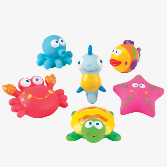LAGOON PARTY SQUIRTIE BABY BATH TOYS - Persnickety Shop