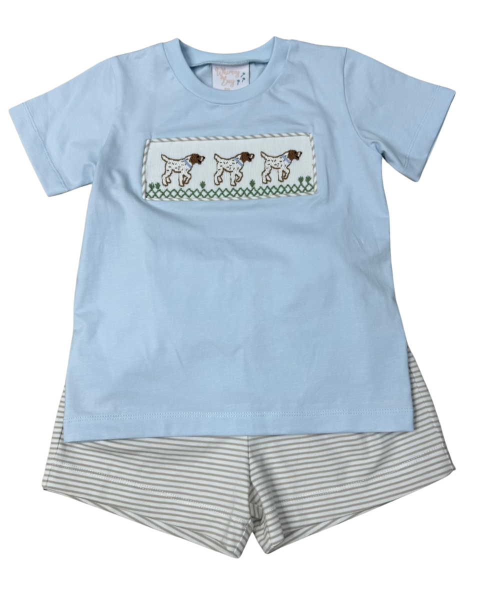 Pointer Smocked Short Set - Persnickety Shop