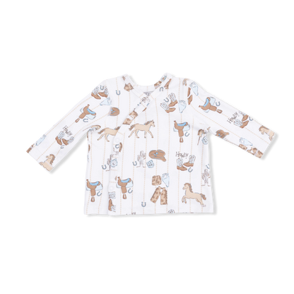 Cowboy Nursery - Take Me Home Set with Convertible Pant - Persnickety Shop