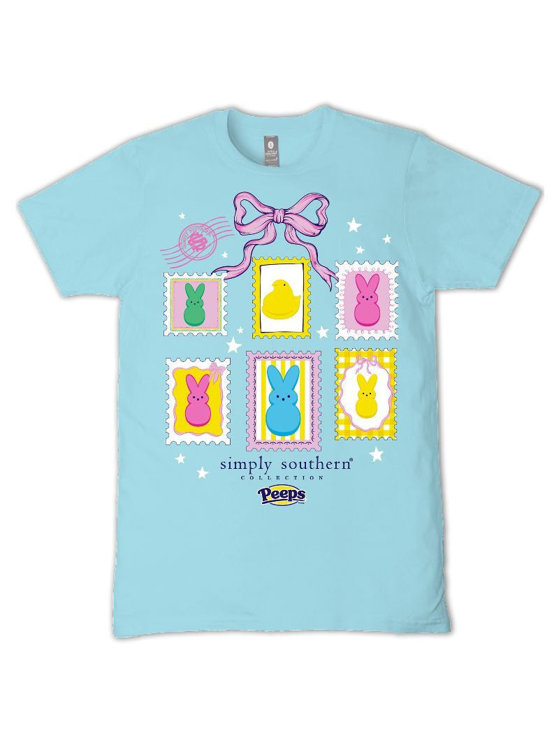 Simply Southern PEEPS Agean T-Shirt - Persnickety Shop