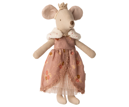 Maileg NEW Queen dress, Mum mouse