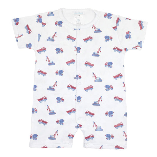 LYDA BABY CLASSIC TRUCKS Boy Romper - Persnickety Shop