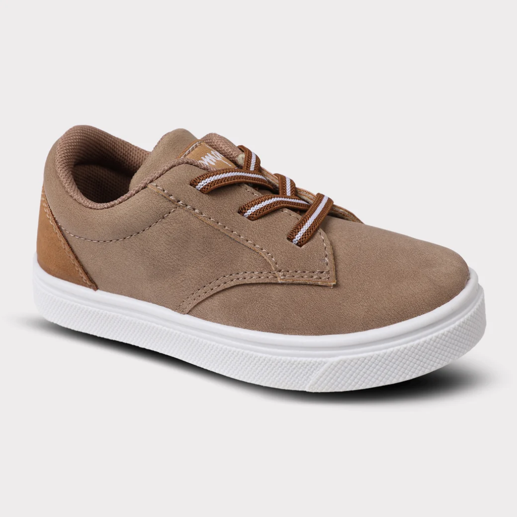 OOMPHIES JACE BOYS SLIP-ON SHOES TAN