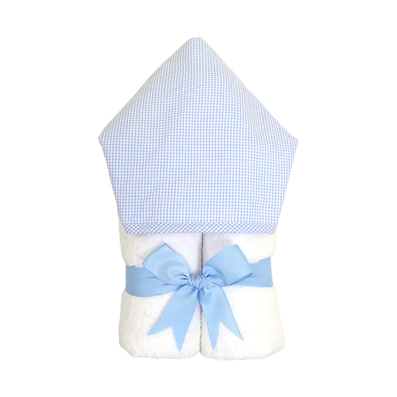 3 Marthas Small Blue Check Everykid Towel