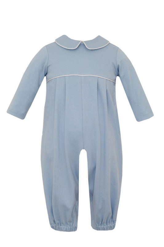 Petit Bebe Romper BOY´S - Blue knit - Persnickety Shop