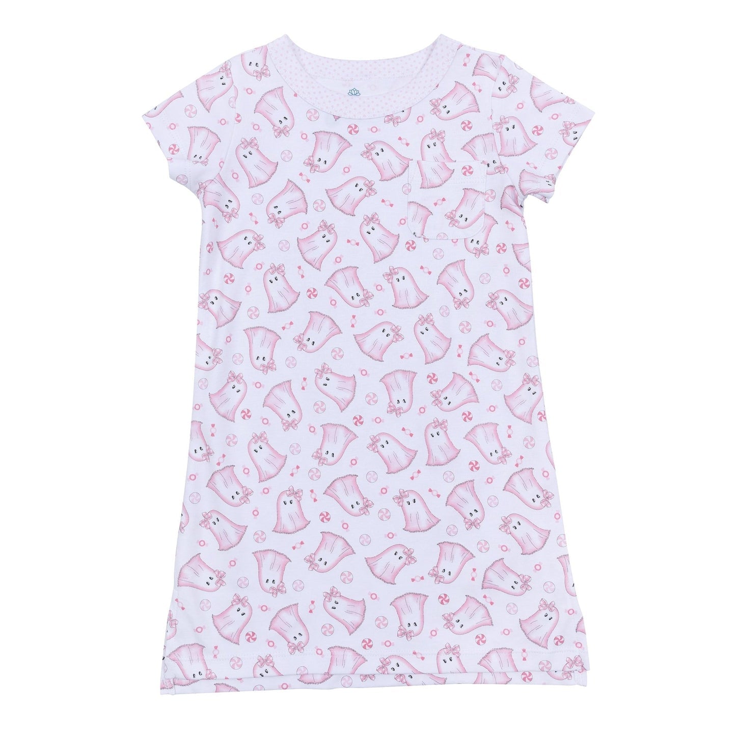 Magnolia Baby My Little Boo Short Sleeve Dress - Pink