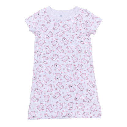 Magnolia Baby My Little Boo Short Sleeve Dress - Pink
