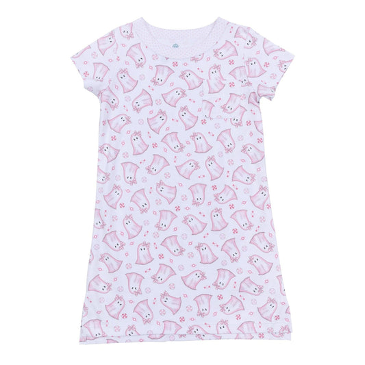 Magnolia Baby My Little Boo Short Sleeve Dress - Pink