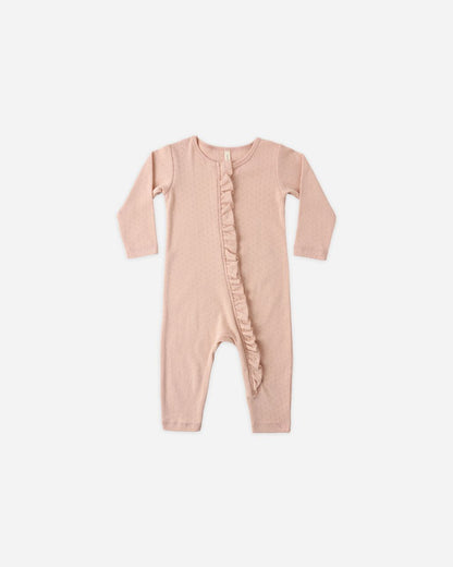 Ruffle Jumpsuit || Melon - Persnickety Shop